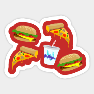 Pizza Time! Sticker